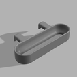 Towel Holder - Front.png STL-Datei Kitchen Hanging Towel holder kostenlos・3D-Druckvorlage zum Herunterladen, 3D-Designs