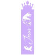 Marca Pagina.stl Marca Pagina Jesus -  Bookmark Jesus