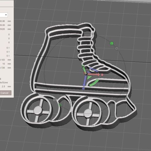 cookiecutter roller skates01.jpg patins com cortador de bolachas