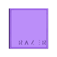 Razer coaster 3 (no inner).stl Razer Coaster complete set (inc Holder)