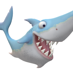 Untitled.png Archivo STL gratis tiburón・Modelo para descargar y imprimir en 3D