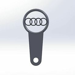 Archivo STL gratis Llavero Audi 🚗・Objeto de impresión 3D para  descargar・Cults