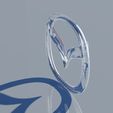 11.jpg Mazda Emblem 3D Print Ready 3D print model