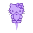Kitty.obj Hello Kitty Topper für Torte