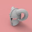 3.1777.jpg Horned Raider Viking Helmet