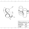 Handtuchhalter_org.png Towel rail Remix (21.4mm spacing and more) [Towel rail for radiators]