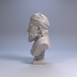 frame_0002.png Avicenna Bust – Sculpture 3D Printable STL File