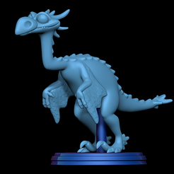 roger2.png Download STL file Roger - ice age collision course • 3D printer model, SillyToys