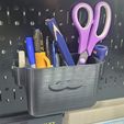 20210416_153038.jpg Pencil Holder for Wall Control Pegboard