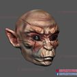 monkey_mask_3d_print_file_07.jpg Black Myth Wukong Mask Monkey King - Halloween Cosplay 3D print model