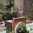 IMG_6394.jpeg Bookend Planter – Functional & Stylish Storage for Books & Plants 3D Printed Bookend with Water Reservoir!