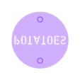 Potatoes.stl Plant label “Silvaticus Fungus”