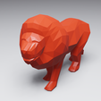 LowPolyLion-render-left.png Low Poly Lion