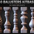 30-Balusters-Architecture-Kitbash-IMM-Brushes-Sculpted-By-Yacine-BRINIS-Volume-01-Set-020.jpg 30 Balusters Kitbash