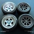 DSC04631-20.jpg Work Meister CR01 Style Wheels and Tyres for Tamiya 1/24 Scale Nissan KPGC10 Skyline Direct Replacements