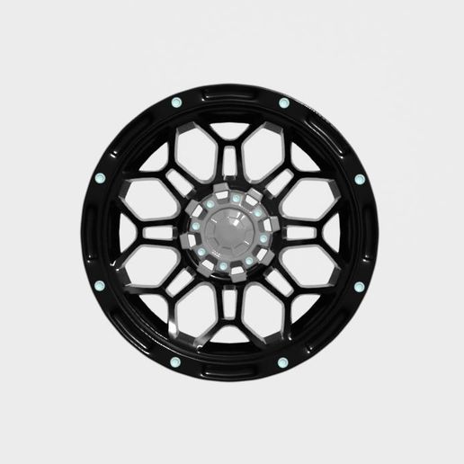 Off-Road Rim 1 3D model