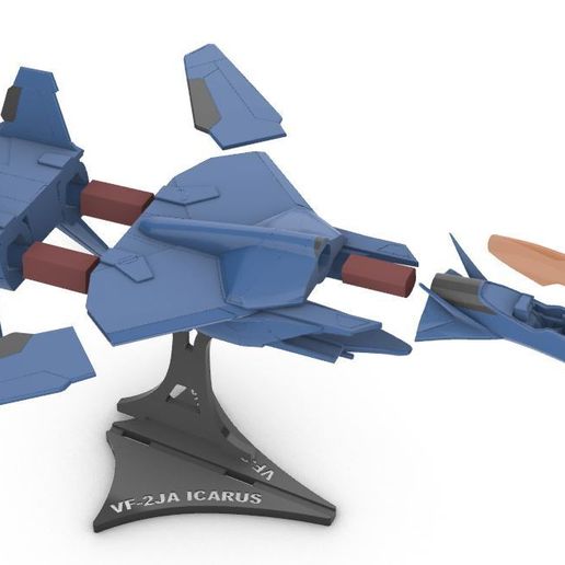 8.jpg ROBOTECH MACROSS VF-2JA ICARUS 1:42