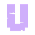 U_R.stl MINECRAFT Letters and Numbers | Logo