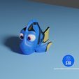 Dory-Render1.jpg Articulated Dory wiggly pet