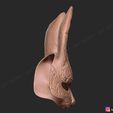 16.jpg The Huntress Mask - Dead by Daylight - The Rabbit Mask 3D print model