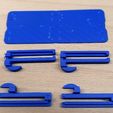 Klemme_03.jpg Cable clip, Bowden clip, Kabelclip, Schlauchclip für Anycubic Vyper, Kobra Plus; Kobra Max