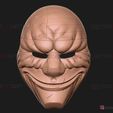 01.jpg Dallas Mask - Payday 2 Mask - Halloween Cosplay Mask 3D print model