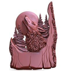 Wolf-CNC-.1.jpg STL-Datei CNC-Wolf・3D-druckbare Vorlage zum herunterladen