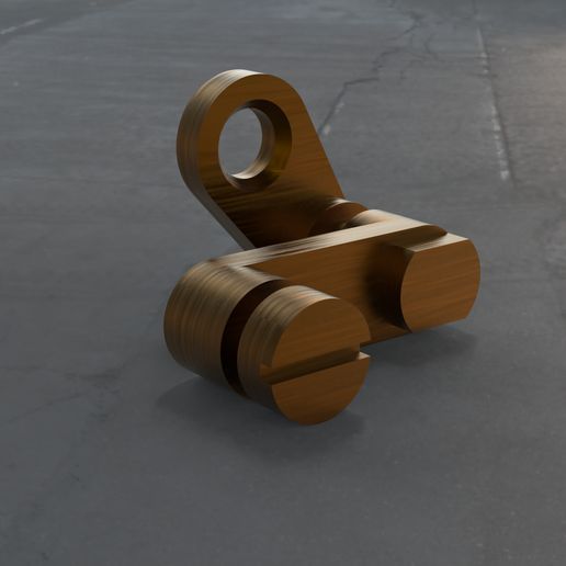 2.2  KurbelteilKomplett (2.2 crank part complete) 3D model