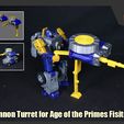 FisitronTurret_FS.jpg Tourelle de canon pour Transformers Age of the Primes Fisitron