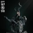011324-Wicked-Loki-Throne-S2-Sculpture-image-2.jpg WICKED MARVEL LOKI THRONE BUST: TESTED AND READY FOR 3D PRINTING