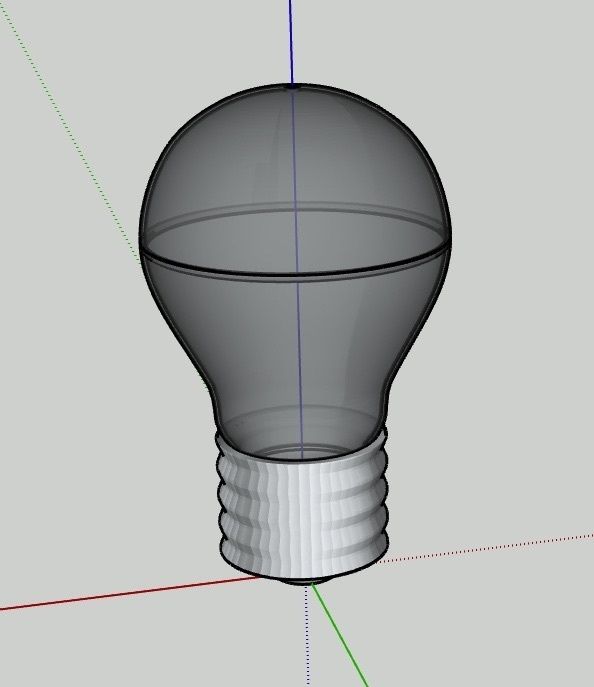 UNADJUSTEDNONRAW_thumb_4.jpg Download STL file Light_Bulb Lamp V3.1 • 3D printing design, Pipapelaa