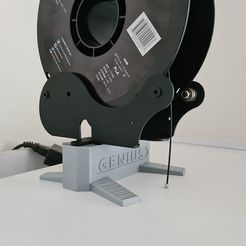 20230120_100509.jpg STL-Datei Artillery Genius Spulenhalter Basis kostenlos・Design für 3D-Drucker zum herunterladen