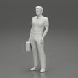 3DG-0012.jpg paramedic Standing And Holding first Aid box