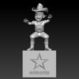gbgggh67.jpg NFL - Dallas Cowboys football mascot statue - 3d Print