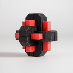 12a02d6fc4b39f974505855ca187244f_display_large.jpg Free STL file InterlockingPuzzle・3D print object to download