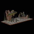 my_project-3.png two perch scenery in underwather for 3d print detailed texture