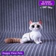 6.jpg Muffin le joli chat articulé flexi toy (#42)