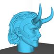 10.jpg Loki Head - Tom Hiddleston - Loki TV series 2021 - High Quality 3D print model