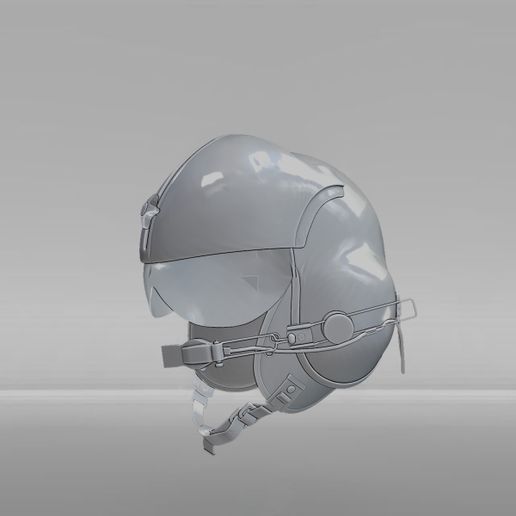 Aviation Pilot Helmet | STL 3D Model