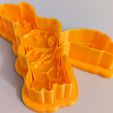 Agumon-cutter-and-stamp-2.jpg Digimon Agumon Cookie Cutter and Stamp Set