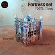 fortress9.jpg SANDBOX Bulding terrain 28mm For Wargame! 22files!