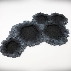 Blast-Crater-Multi-Crater-C-Ash-Angle-1-Vingette.jpg Fichier STL Multi Cratère C・Objet imprimable en 3D à télécharger
