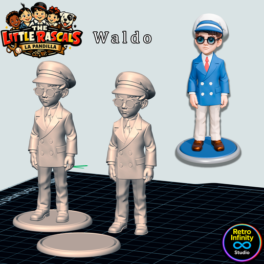 ♾️ The Little Rascals / La Pandilla – Pack 1 (10 figuras) | Retro ...