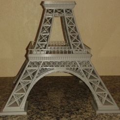 256313745605c1005d0454af598028a8_preview_featured.jpg Free STL file Eiffeltower three pieces・Design to download and 3D print