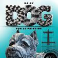 hairy_dog_1_3.jpg Dog Hairy 3D Model
