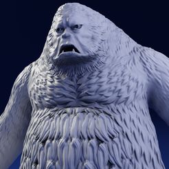 Preview1.jpg Bigfoot 3D Print Model