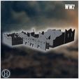 3.jpg Ruins of the Abbey of Monte Cassino (South-East part) (Monte Cassino, Italy) - World War Two Second WWII Western campaign USA UK Germany
