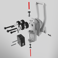 projektas.12.png Ender 3 Series Filament Guide & Runout Sensor Holder