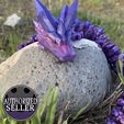 Kristalldrache, bewegliches Flexi-Wackeltier, Druck an Ort und Stelle, Fantasy