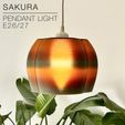 SAKURA_pendant-light_rainbow_front-view.jpg SAKURA | Pendant Light E26/27